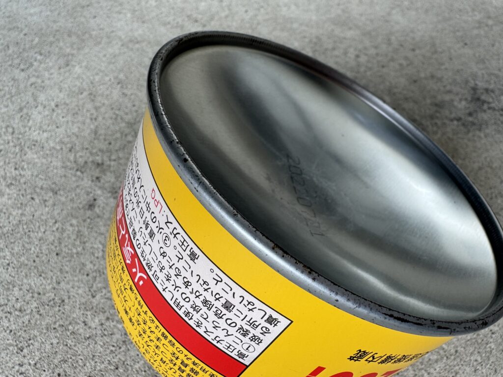錆びついたOD缶
