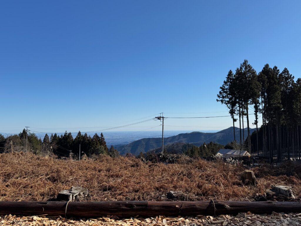 天空の月エリア 天空サイトL T-9サイトからの景色