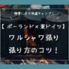 「ワルシャワ張りのやり方」の記事のアイキャッチ