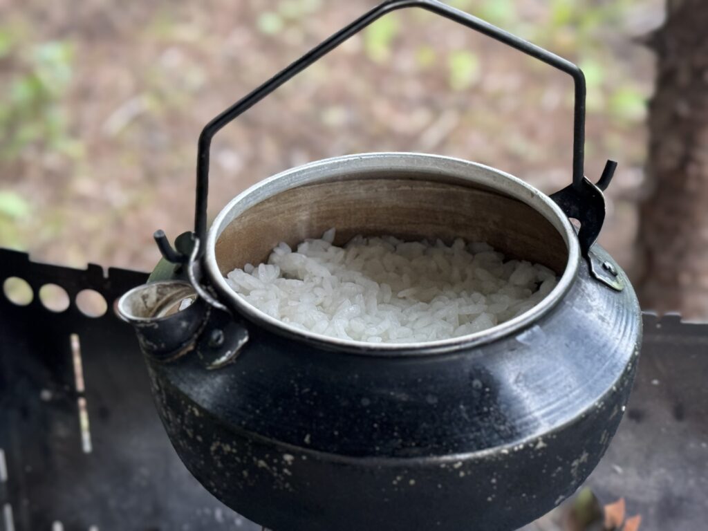 炊きあがったお米