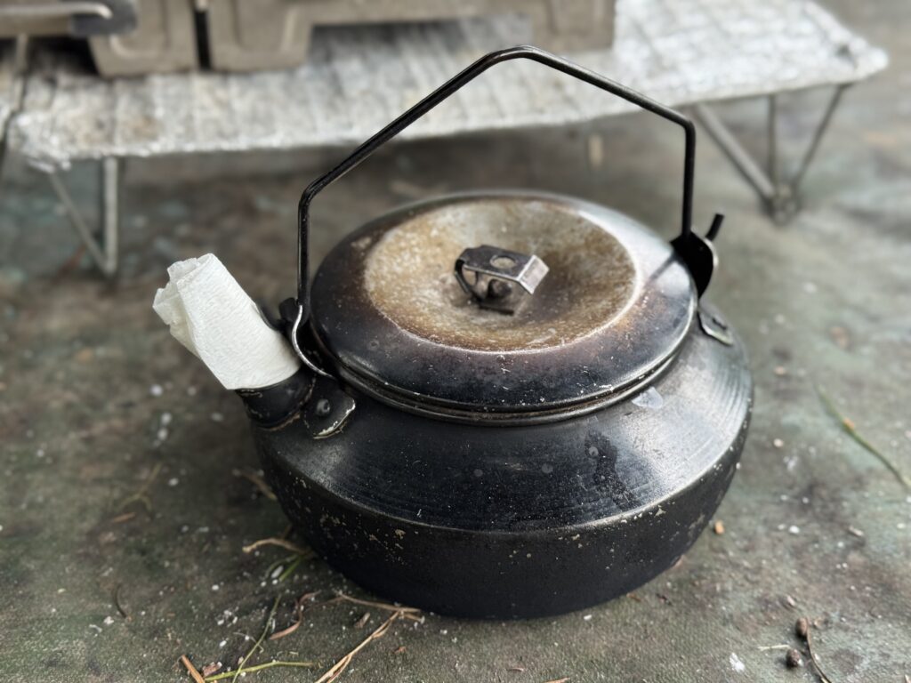 フタをして火にかける