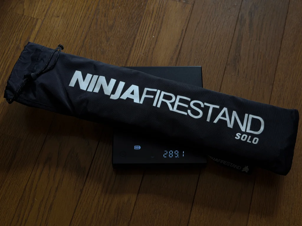 わずか275gの超軽量！NINJA FIRESTAND Solo 50泊使用レビュー